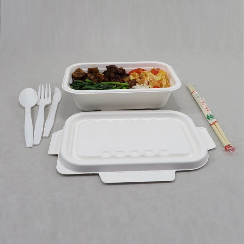 Posoda za hrano 1000 ML Bagasse