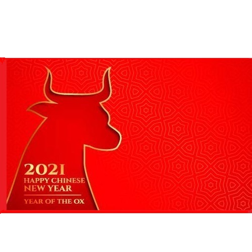Obvestilo o kitajskem novoletnem prazniku 2021