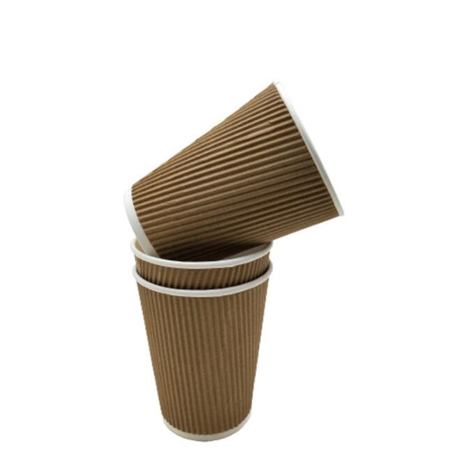 Papirnata skodelica Ripple iz materiala za hrano